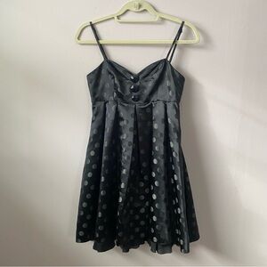 Vintage Betsy Johnson Polka Dot Cocktail Dress